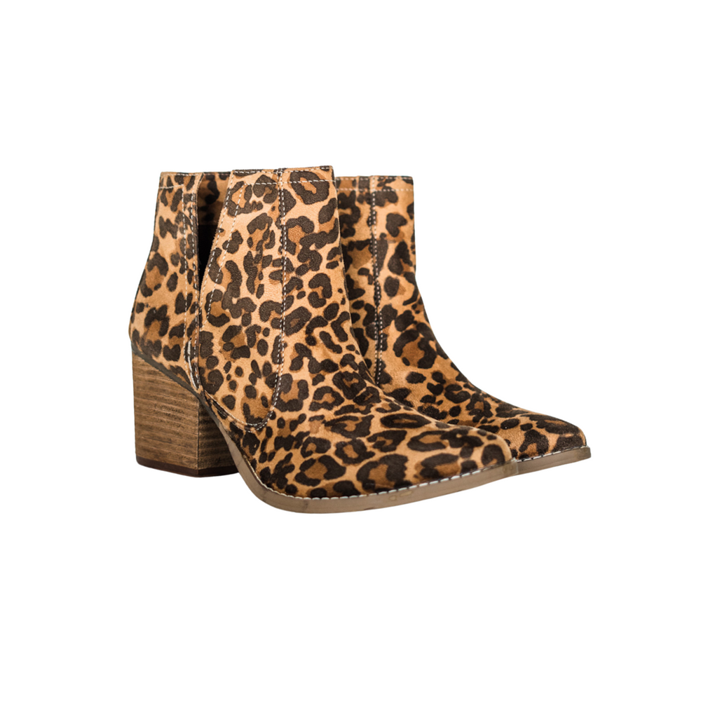 
                      
                        Tarim Bootie in Leopard
                      
                    