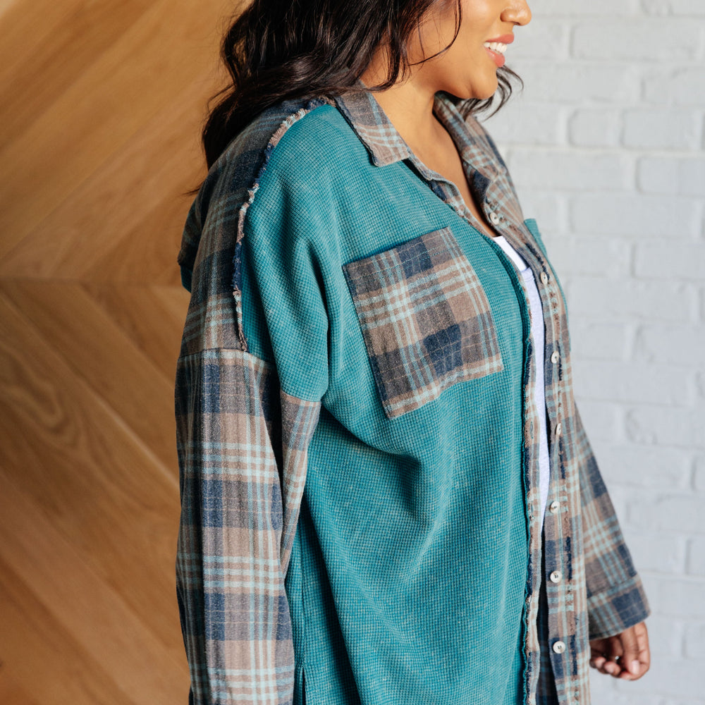 
                      
                        Tied for Time Thermal Plaid Button Up
                      
                    