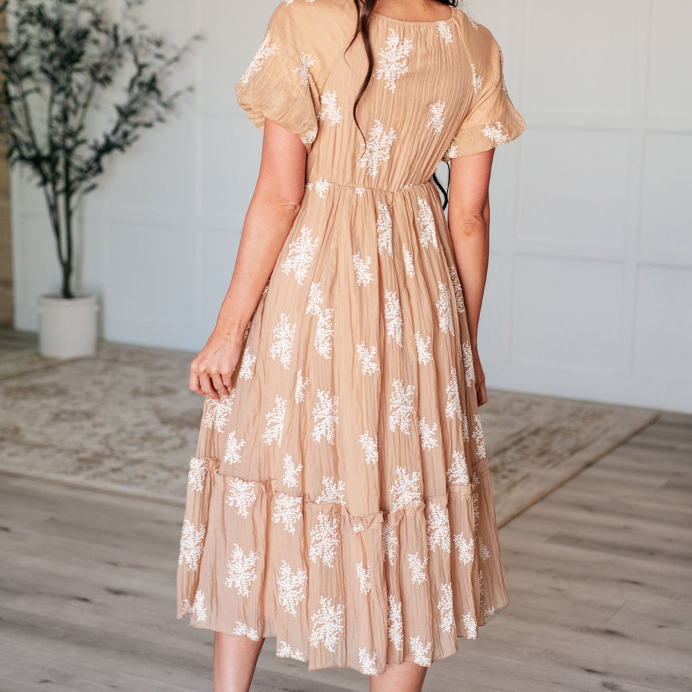 
                      
                        Trusting My Intuition Balloon Sleeve Dress in Camel
                      
                    