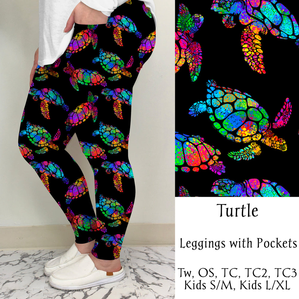 Turtle Leggings/Joggers | Pre-Sale ends 12/16 | ETA 32 Days