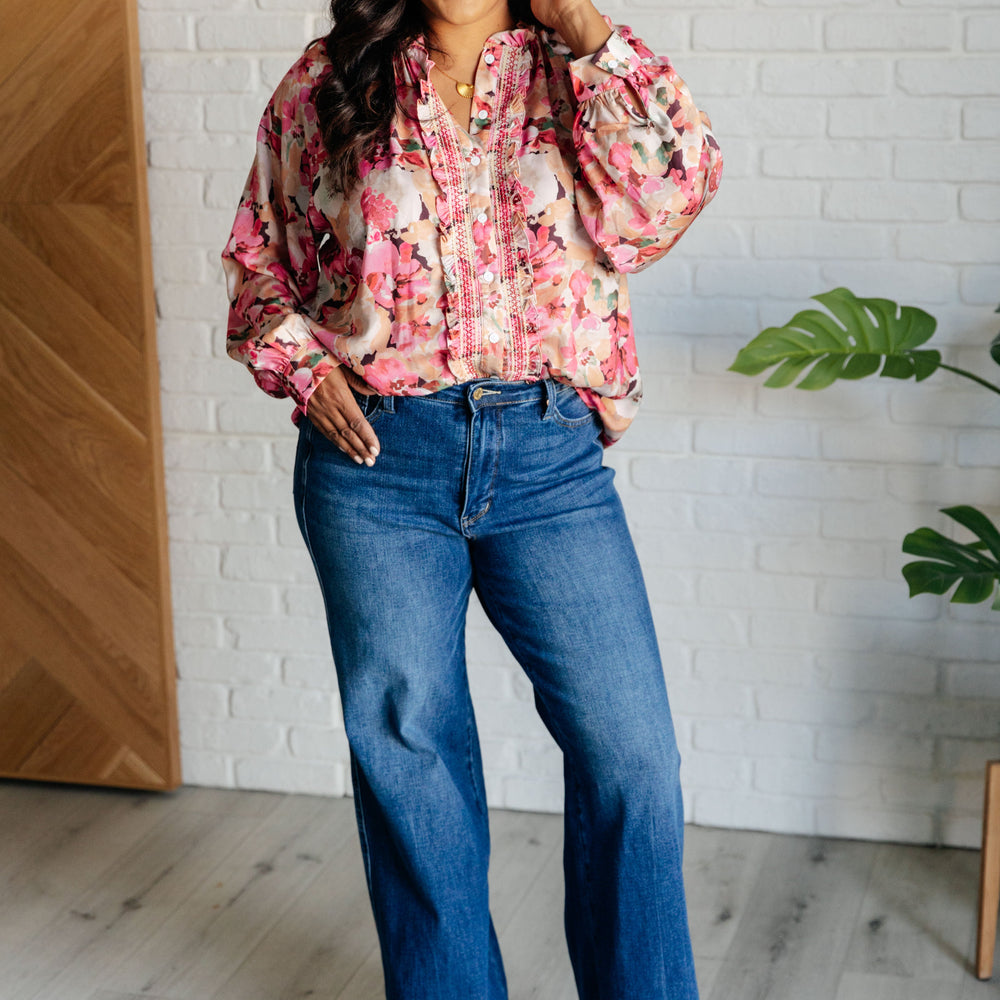 
                      
                        Understandably So Floral Blouse
                      
                    