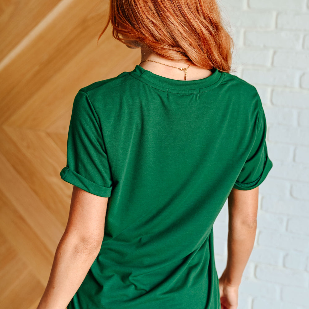 
                      
                        Uptown Crew T-Shirt in Green
                      
                    