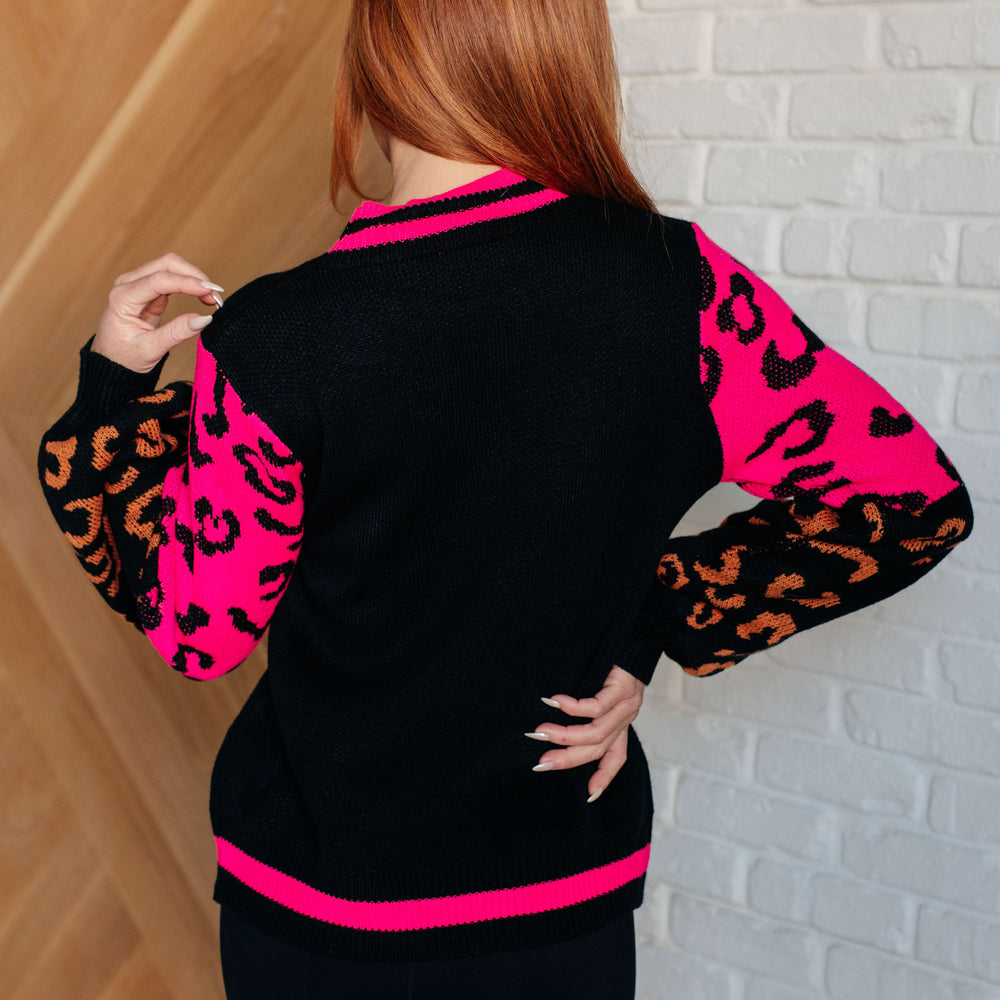 
                      
                        Wild About You Animal Print Sweater
                      
                    