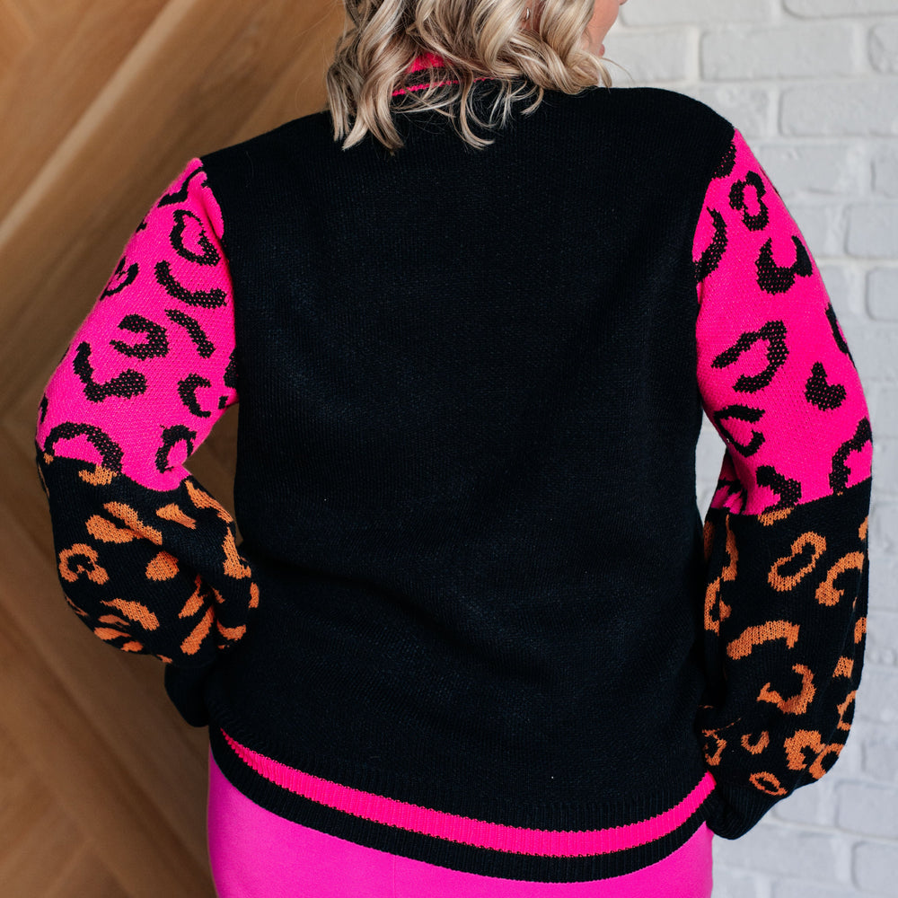 
                      
                        Wild About You Animal Print Sweater
                      
                    