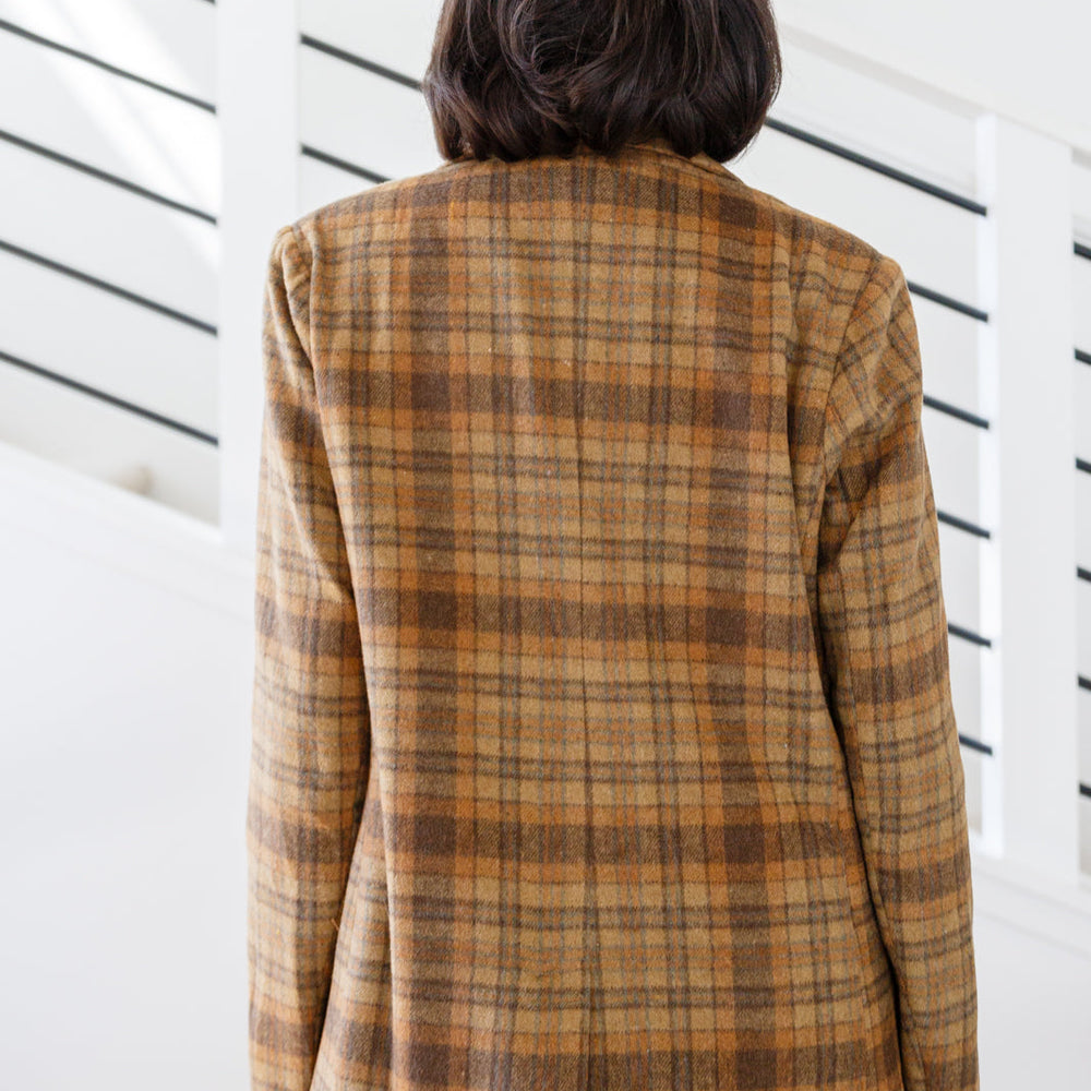 
                      
                        World Class Plaid Blazer
                      
                    