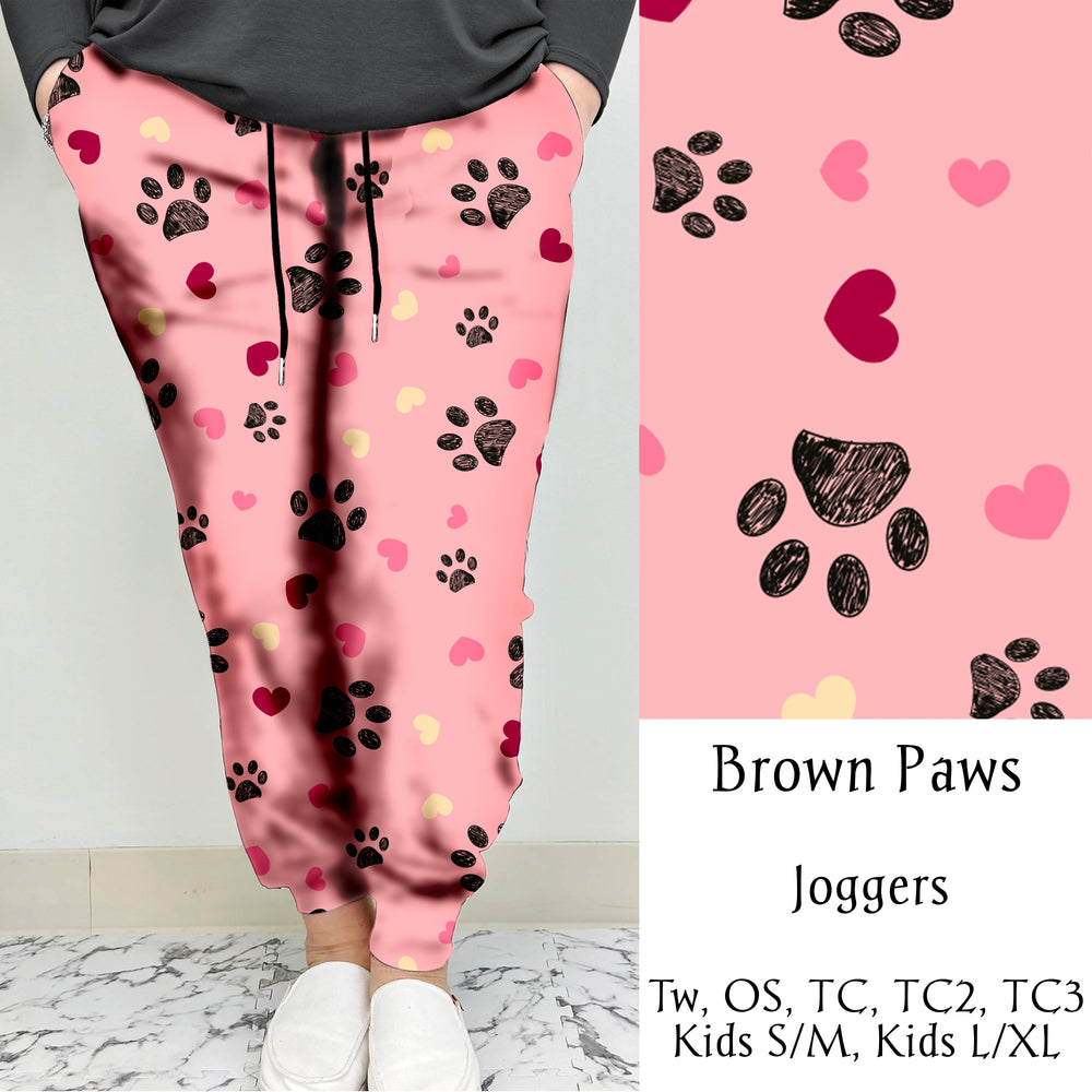 Brown Paw Leggings/Joggers | Pre-Sale ends 12/16 | ETA 32 Days