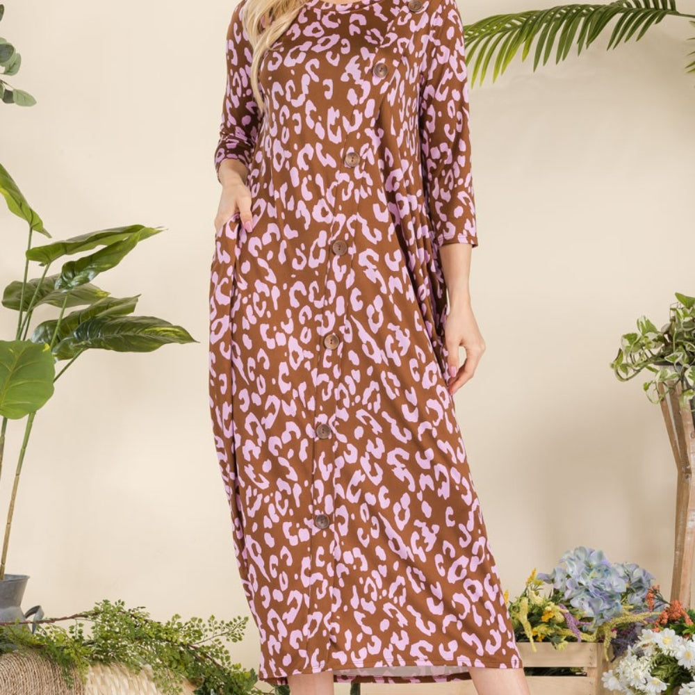 
                      
                        Fiercely Chic: Leopard Print Midi Dress
                      
                    