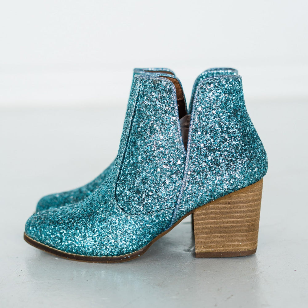 
                      
                        Fiera Booties in Blue
                      
                    