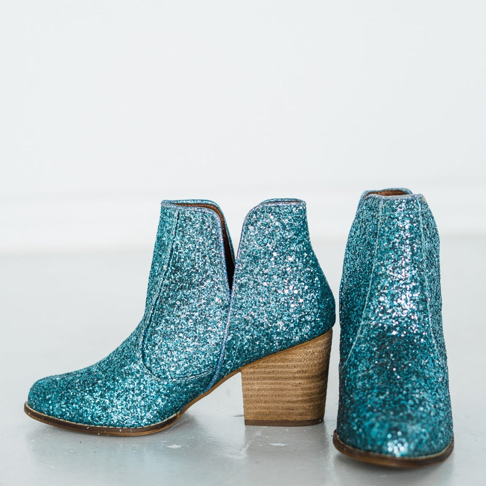 
                      
                        Fiera Booties in Blue
                      
                    