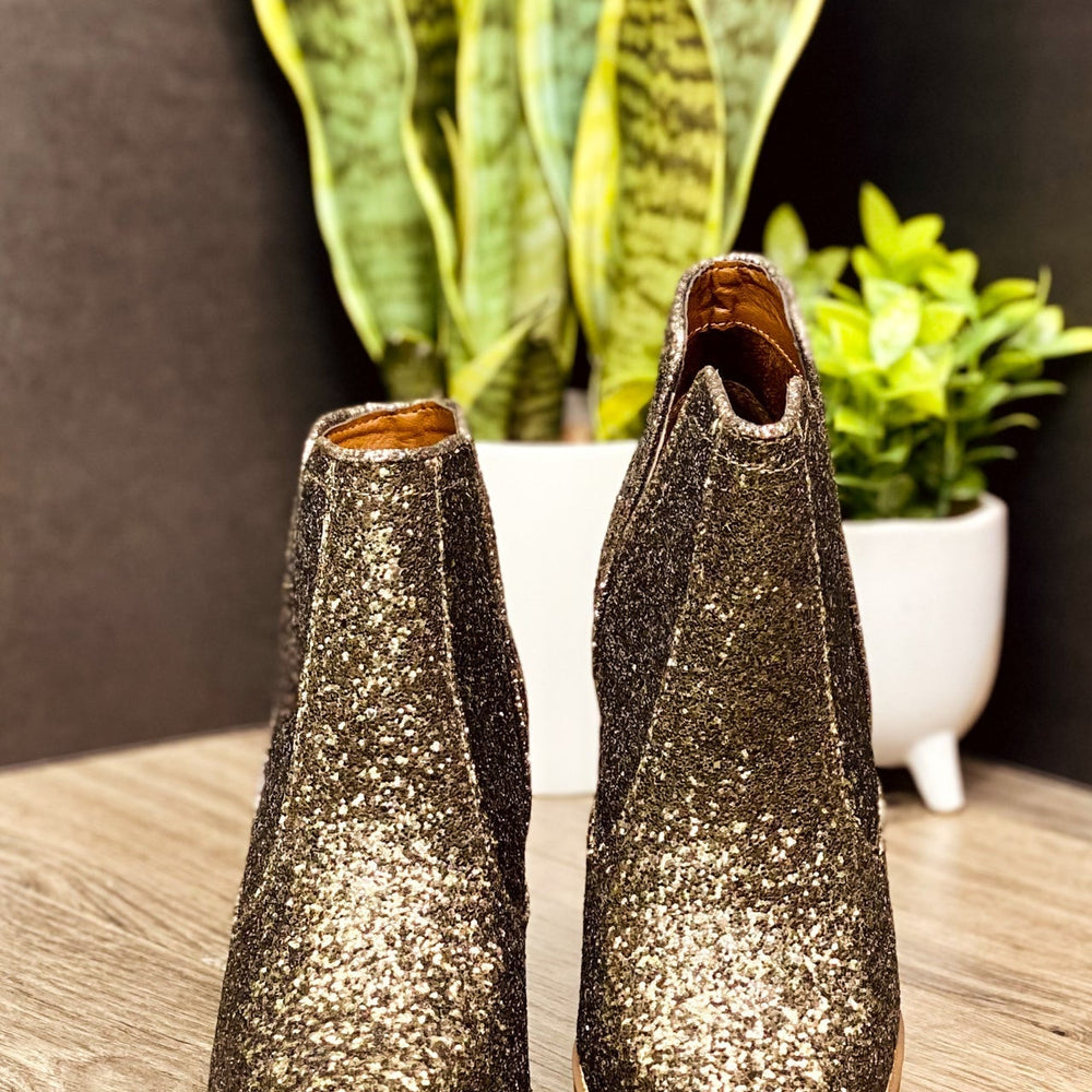 
                      
                        Fiera Booties in Bronze
                      
                    