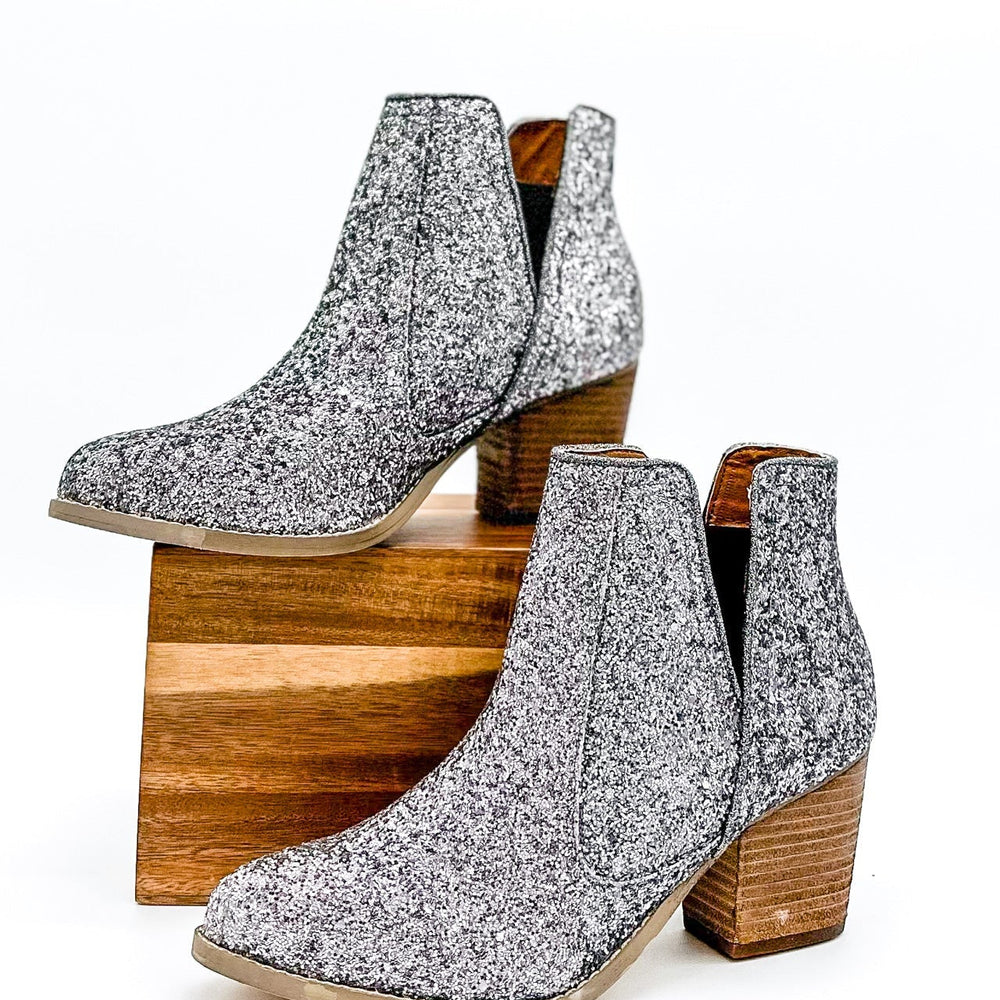 
                      
                        Fiera Booties in Pewter
                      
                    