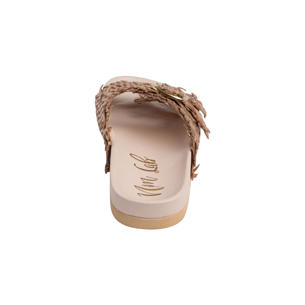 
                      
                        Intertwine Dual Woven Strap Slide in Champagne
                      
                    