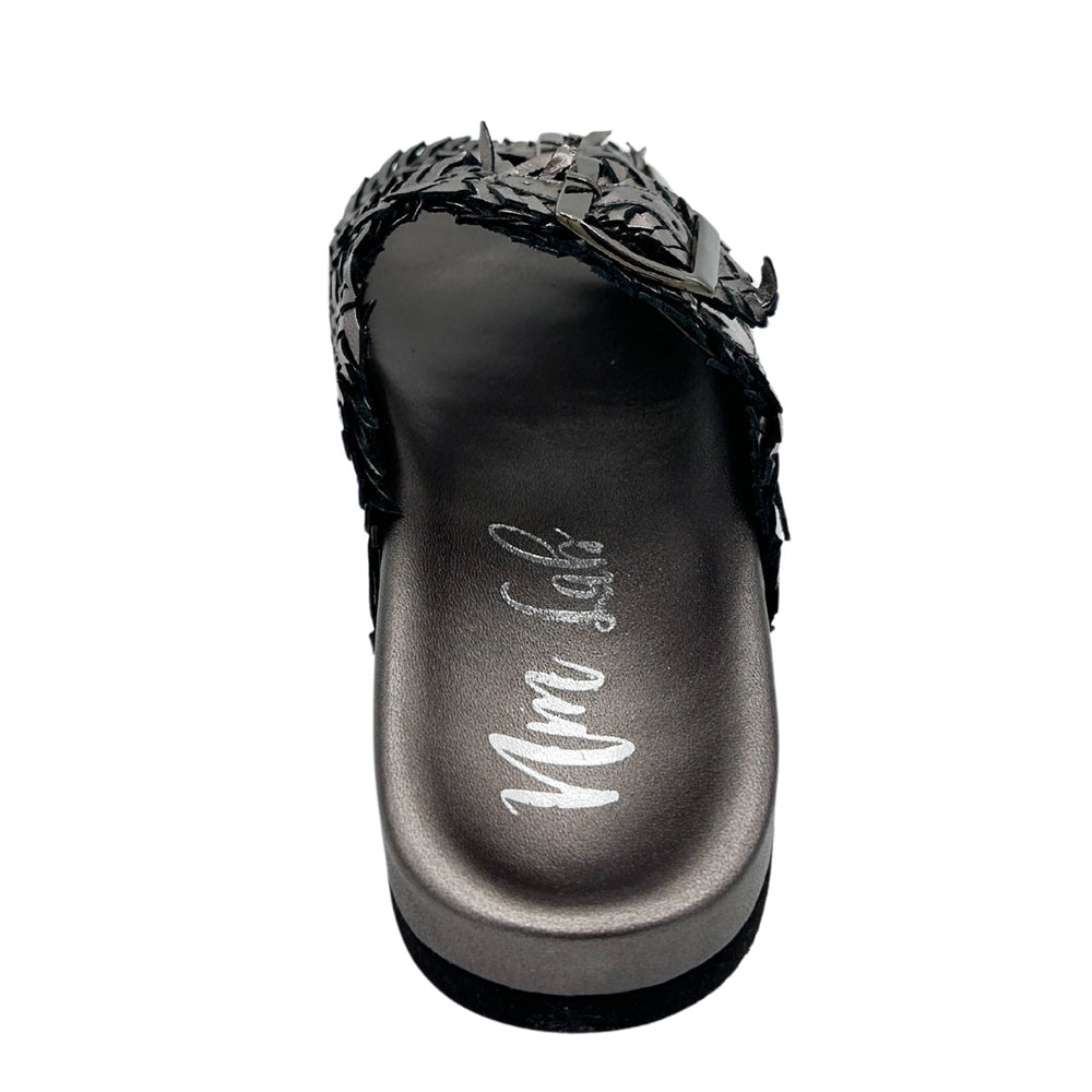 
                      
                        Intertwine Dual Woven Strap Slide in Pewter
                      
                    