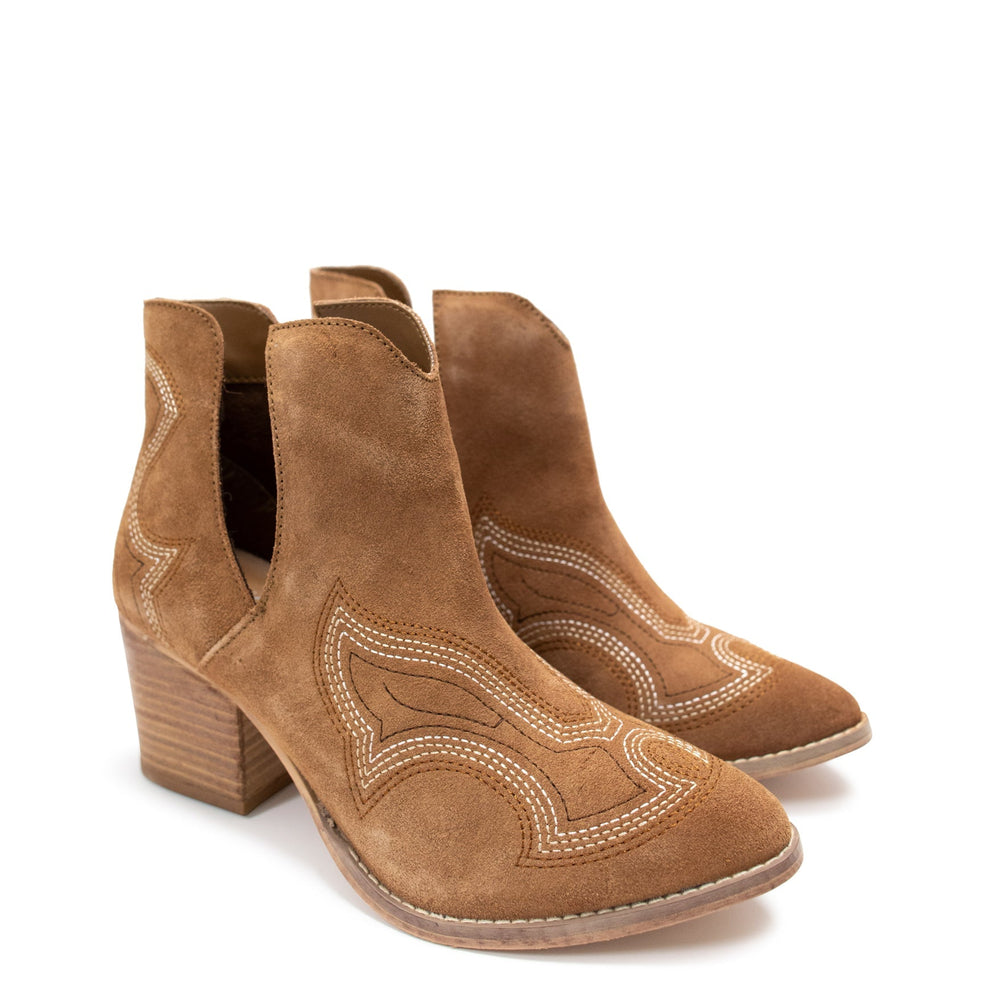 
                      
                        Journee Ankle Boots in Tan
                      
                    