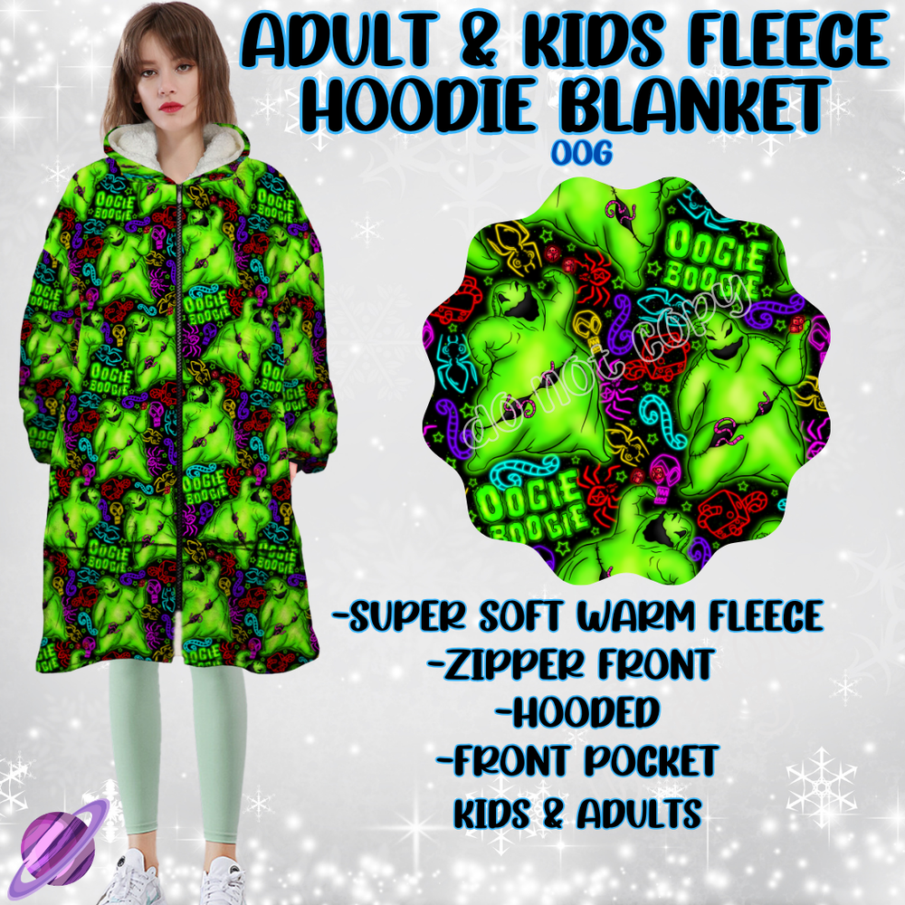 OOG- HOODIE BLANKET RUN-PREORDER CLOSING 9/28 ETA NOV