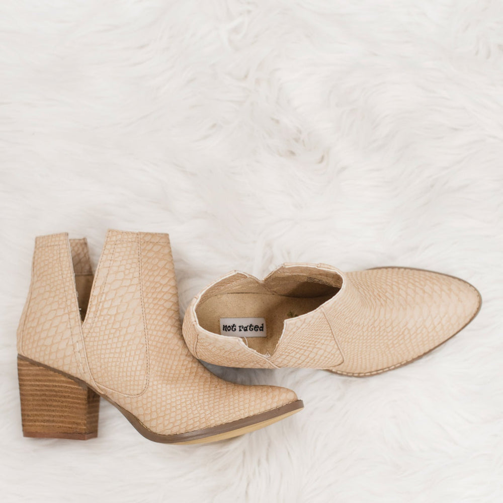 
                      
                        Tarim Bootie in Blush
                      
                    