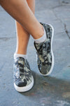 Camo Laceless Slip-On Sneakers
