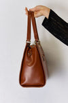 Texture PU Leather Handbag